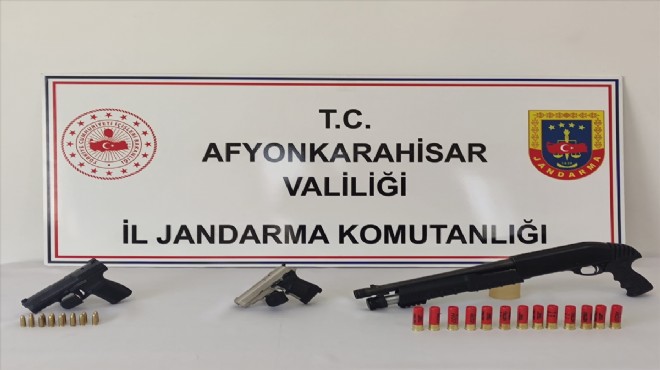 Afyonkarahisar'da magandalar yakalandı