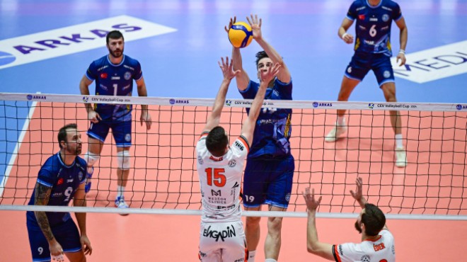 Arkas Spor CEV Kupası'nda play-off aşkına