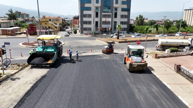 Aydın Büyükşehir, Nazilli'nin yollarını yeniliyor