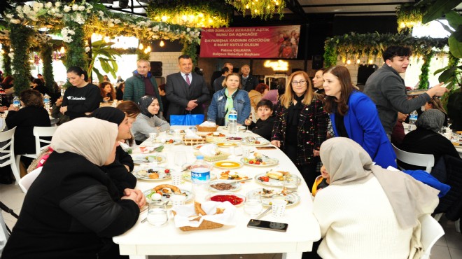 Başkan Çalkaya depremzede kadınlarla buluştu