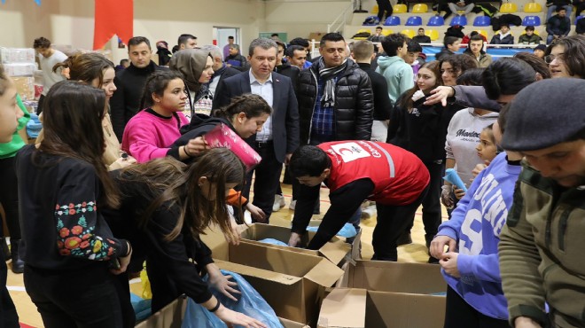 Başkan Koştu'dan dayanışma teşekkürü: Bergama tek yürek oldu!