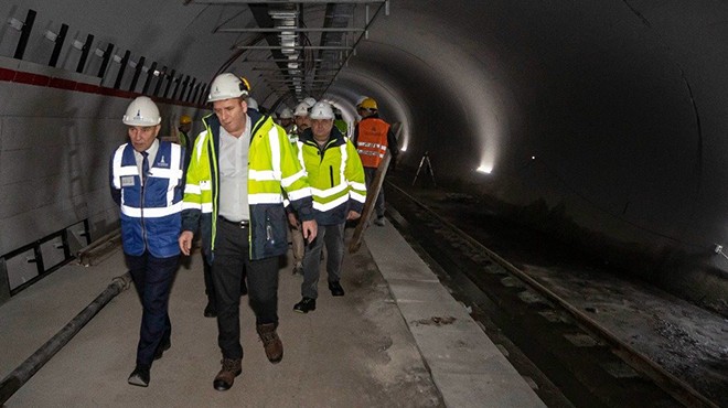 Narlıdere Metrosu'nda ilk deneme seferi Nisan'da!