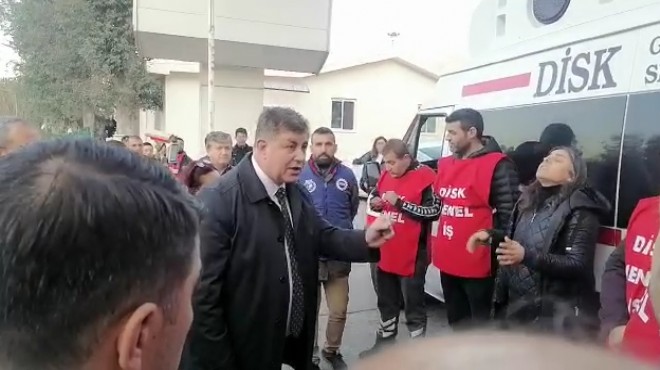 Başkan Tugay'dan sendikacılara: AKP'nin ekmeğine yağ sürüyorsunuz!