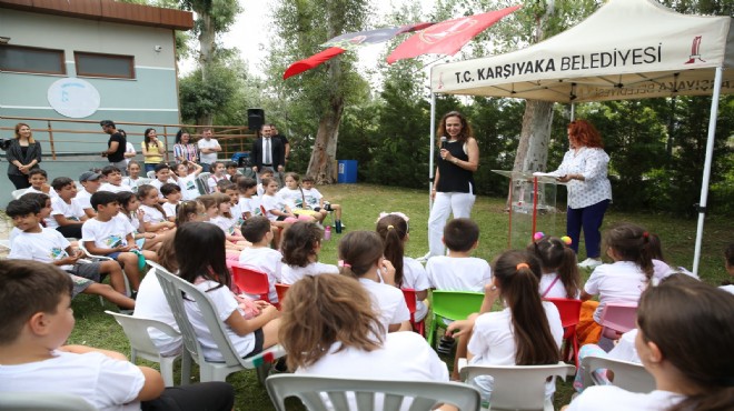 Başkan Ünsal çocuklarla buluştu: Türkiye'nin en çevreci ilçesi olalım!