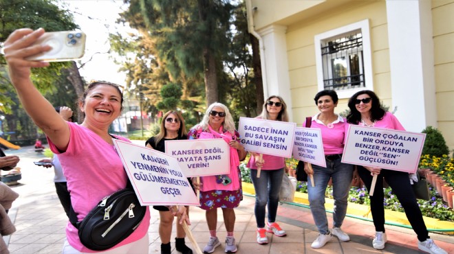 Bornova'da pembe farkındalık!