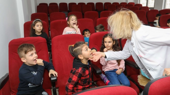 Buca Belediyesi'nden diş sağlığı eğitimi