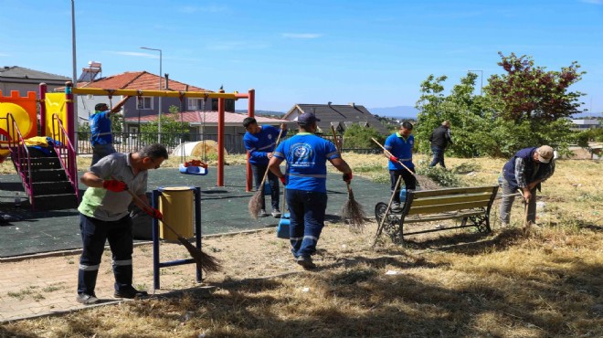 Buca Belediyesi'nden yaz temizliği!