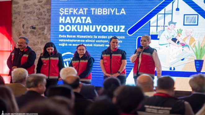 Büyükşehir'den 'evde bakım hizmeti' tanıtımı: 55 bin kişiye ulaştı!