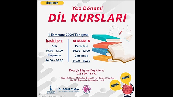 Büyükşehir'den kadınlara dil kursu