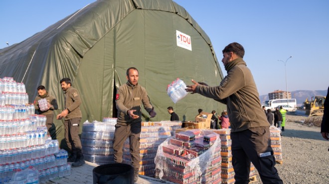 Büyükşehir'in yardım raporu!