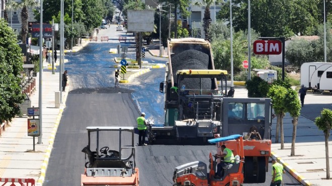 Büyükşehir'in yol çalışmaları tam gaz!