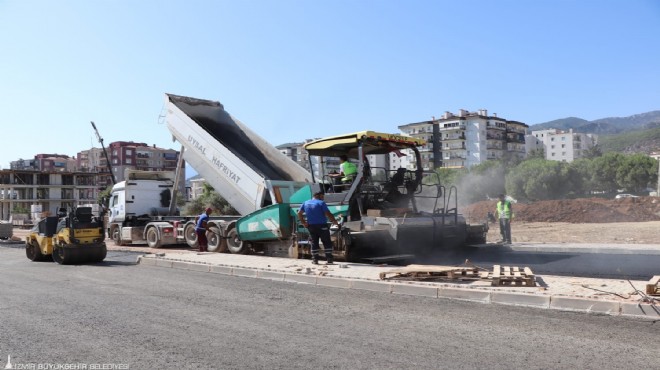 Büyükşehir'in yol çalışmaları tam gaz