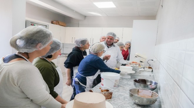 Çeşme’nin meslek fabrikası açıldı!