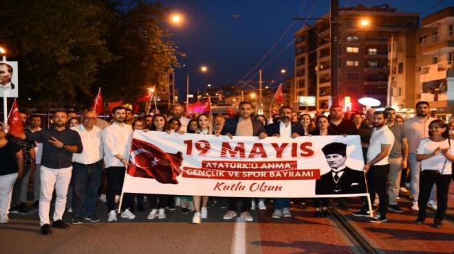 Çiğli'de 19 Mayıs coşkuyla kutlandı