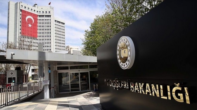 Danimarka maslahatgüzarı, Dışişleri Bakanlığı'na çağrıldı