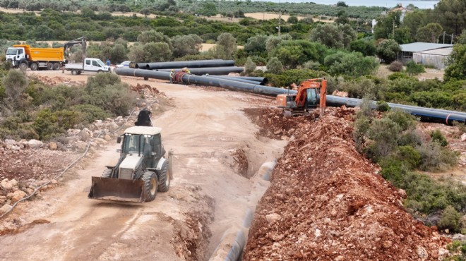 Didim'de altyapı çalışmaları devam ediyor