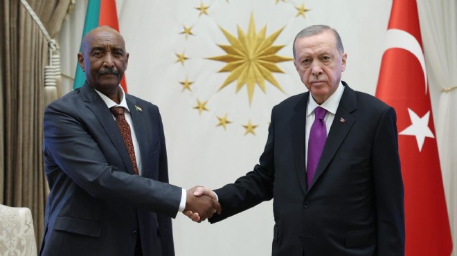 Erdoğan, Sudan Egemenlik Konseyi Başkanı ile görüştü