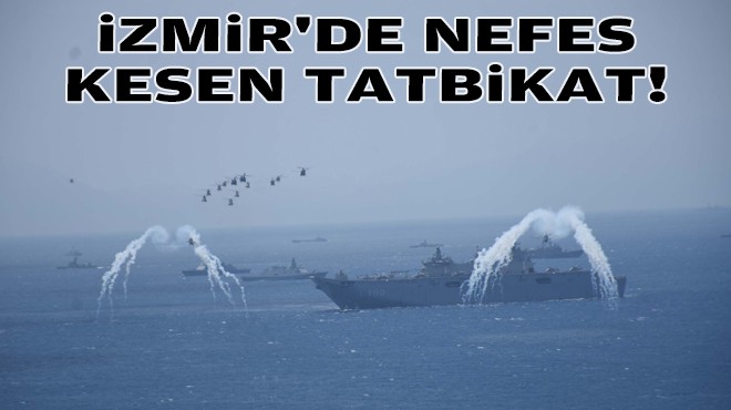 FOTO GALERİ - İzmir'de nefes kesen tatbikat!