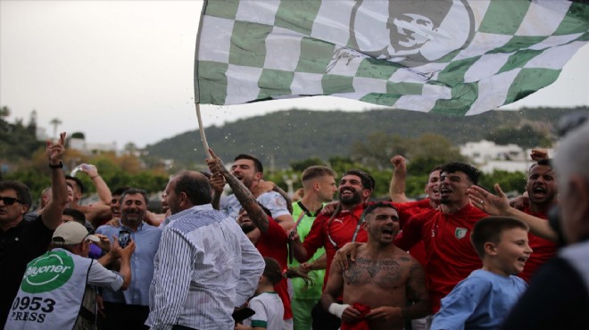 Galibiyet sevinci... Bodrum bir üst tura çıktı