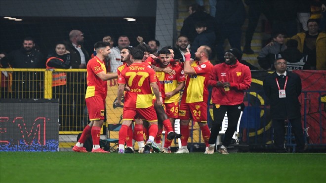 Göztepe lideri dağıttı!