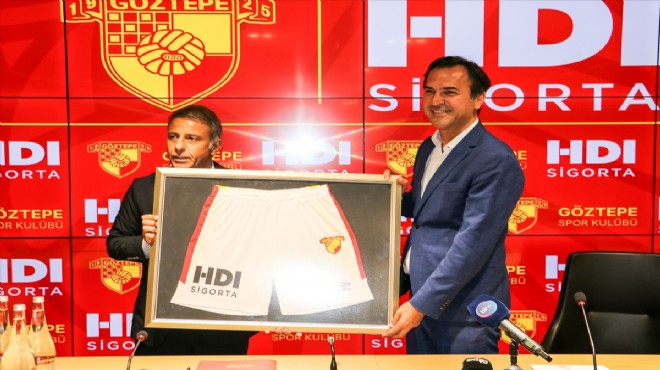 Göztepe'nin şort sponsoru HDI Sigorta oldu