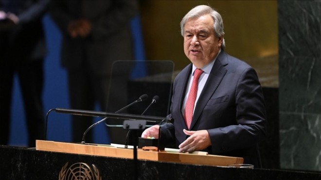 Guterres: Çözüm bağımsız Filistin