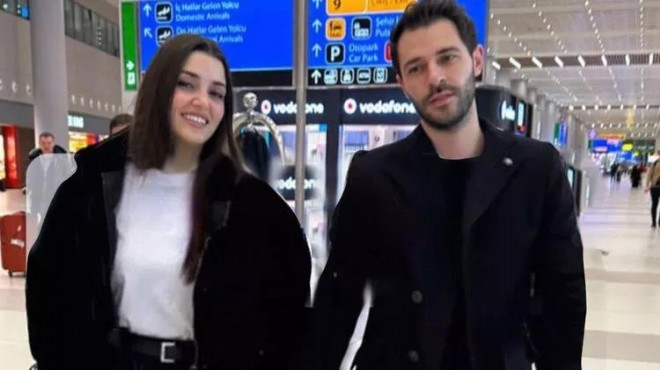 Hakan Sabancı ve Hande Erçel'den ilk fotoğraf