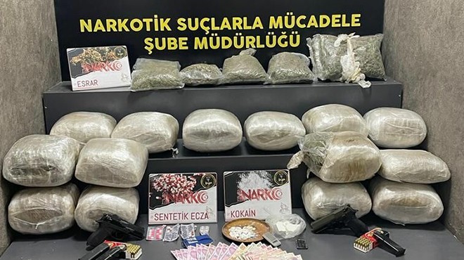 İzmir'de uyuşturucu operasyonu: 1 tutuklama!