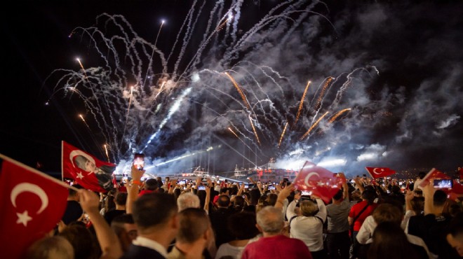 İzmir'deki coşku tarihe yazıldı