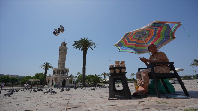 İzmir'in aşırı sıcakla sınavı!