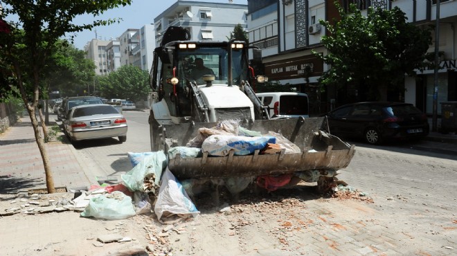 Karşıyaka'da çöp ve moloza geçit yok!