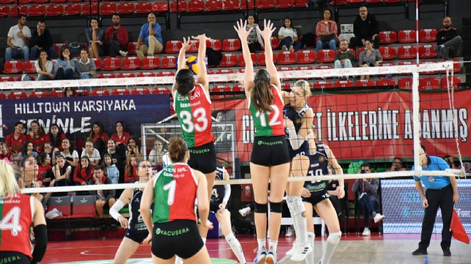 Karşıyaka voleybolda Öner ile ilk sınavda