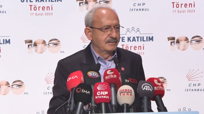 Kılıçdaroğlu: Bizim kitabımızda umutsuzluk yok!