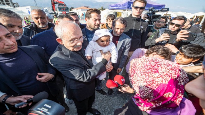 Kılıçdaroğlu'ndan Büyükşehir'in çadırına ziyaret... Başkan Soyer'e teşekkür!