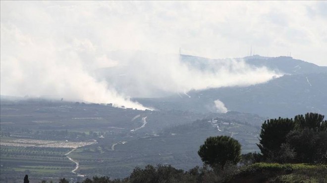 Lübnan'dan İsrail tarafına 75 roket atıldığı bildirildi