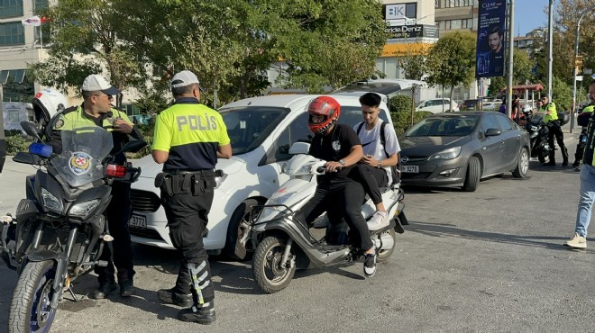 Motosiklet sürücülerine denetim: 75 bin lira ceza!