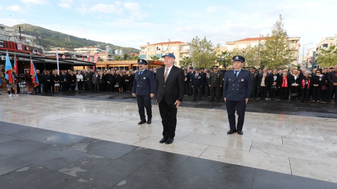 Narlıdere, Atatürk'ü özlem ve saygıyla andı!