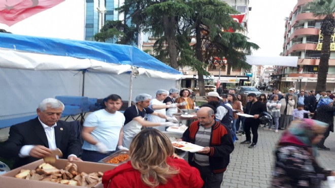 Ödemiş'te Ramazan'da 5 bin kişilik iftar!