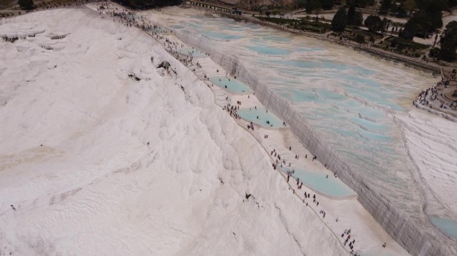 Pamukkale'de hedef 3 milyon turist