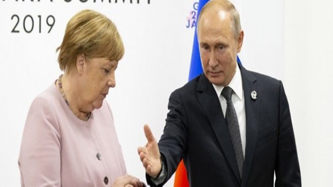 Putin ile Merkel Suriye meselesini görüştü