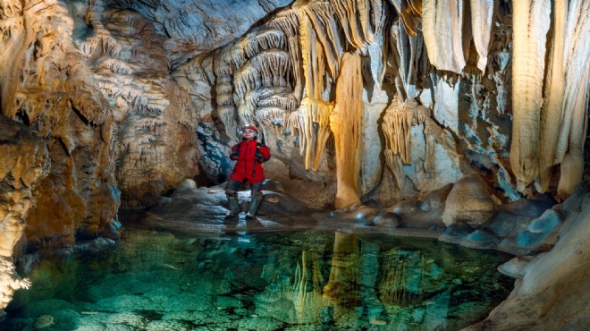 Terörden arındırılan mağaralar turizme kazandırılıyor!