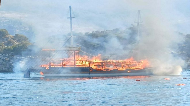 Tur teknesi yangını: 2 kişi adli kontrol şartı ile serbest bırakıldı