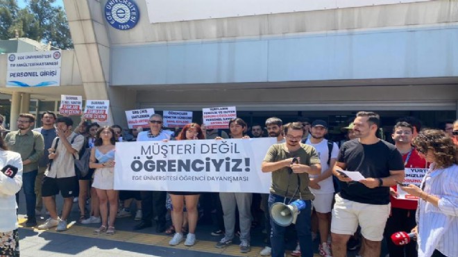 Üniversitelilerden Öğrenci Köyü zammı protestosu!