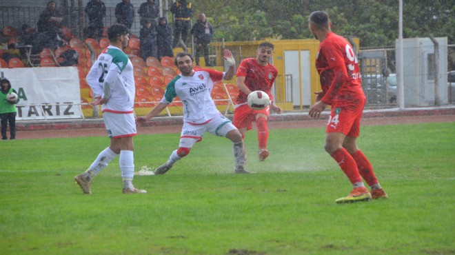 Yağmur altındaki  gol düellosunda zafer Kaf-Kaf'ın!